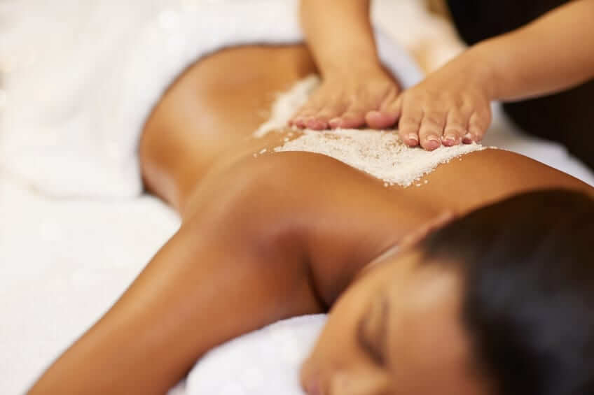 BACKFACIAL USF Best back facial for men and women - Luxury Lotus Spa Spa near me chicken and strawberry skin treatment sexy back back facial with black esthetician in tampa florida